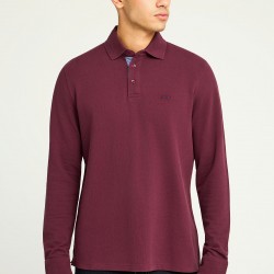 ΜΠΛΟΥΖΑ POLO FUNKY BUDDHA FBM012-001-11 (MERLOT)