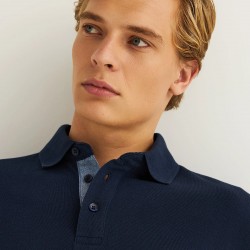 ΜΠΛΟΥΖΑ POLO FUNKY BUDDHA FBM012-001-11 (ΜΠΛΕ)