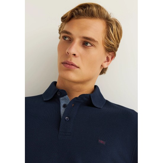 ΜΠΛΟΥΖΑ POLO FUNKY BUDDHA FBM012-001-11 (ΜΠΛΕ)