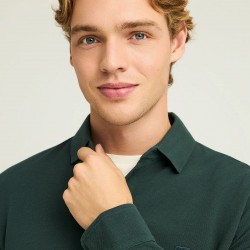 ΜΠΛΟΥΖΑ POLO FUNKY BUDDHA FBM012-001-11 (PINE GREEN)