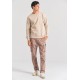 ΜΠΛΟΥΖΑ ΦΟΥΤΕΡ FUNKY BUDDHA FBM012-003-06 (GREIGE)