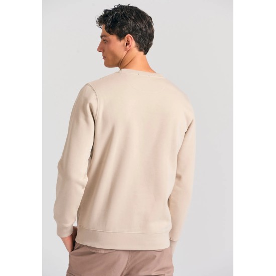 ΜΠΛΟΥΖΑ ΦΟΥΤΕΡ FUNKY BUDDHA FBM012-003-06 (GREIGE)