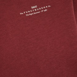 ΜΠΛΟΥΖΑ ΦΟΥΤΕΡ FUNKY BUDDHA FBM012-003-06 (MAROON)