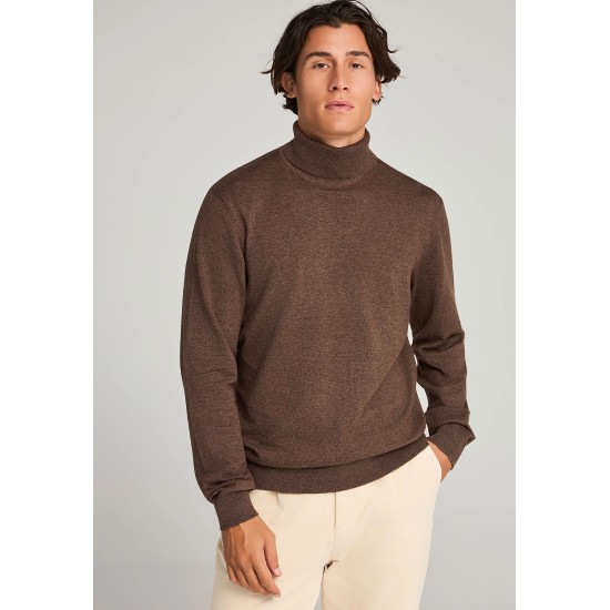 ΜΠΛΟΥΖΑ ΛΕΠΤΟ ΠΛΕΚΤΟ ΖΙΒΑΓΚΟ FUNKY BUDDHA FBM012-005-09 (ESPRESSO)