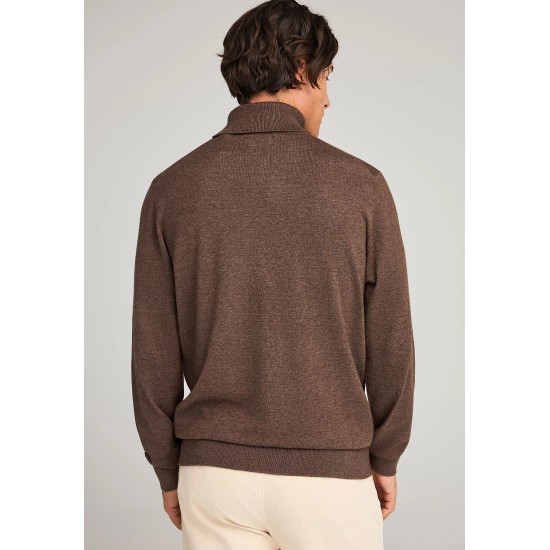 ΜΠΛΟΥΖΑ ΛΕΠΤΟ ΠΛΕΚΤΟ ΖΙΒΑΓΚΟ FUNKY BUDDHA FBM012-005-09 (ESPRESSO)