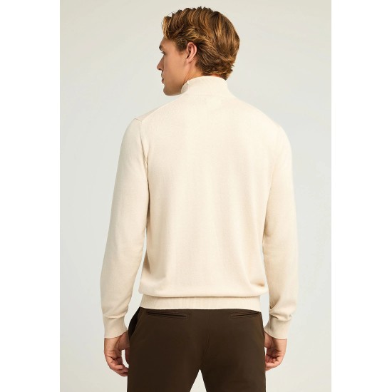 ΜΠΛΟΥΖΑ ΛΕΠΤΟ ΠΛΕΚΤΟ ΖΙΒΑΓΚΟ FUNKY BUDDHA FBM012-005-09 (GREIGE MEL)