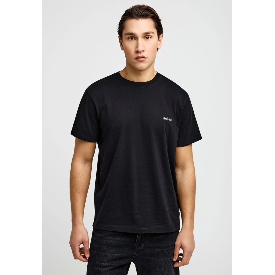 T-SHIRT FUNKY BUDDHA FBM013-001-04 (ΜΑΥΡΟ)