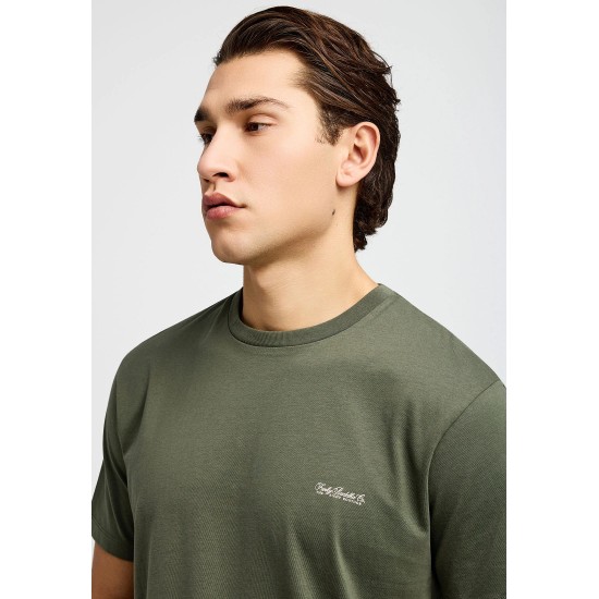 T-SHIRT FUNKY BUDDHA FBM013-001-04 (DEEP FOREST)