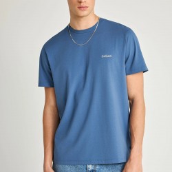 T-SHIRT FUNKY BUDDHA FBM013-001-04 (ΜΠΛΕ ΙΝΤΙΓΚΟ)