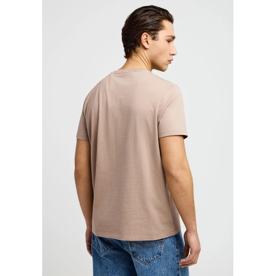 T-SHIRT FUNKY BUDDHA FBM013-001-04 (LT CIGAR)