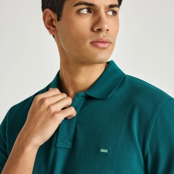 ΜΠΛΟΥΖΑ POLO FUNKY BUDDHA FBM013-001-11 (EMERALD)