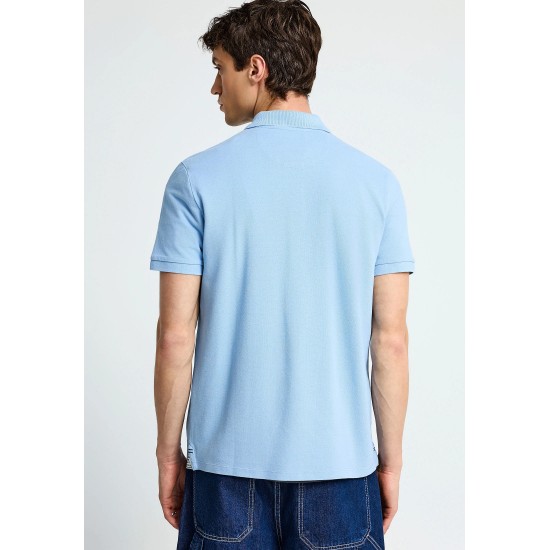 ΜΠΛΟΥΖΑ POLO FUNKY BUDDHA FBM013-001-11 (HERITAGE BLUE)