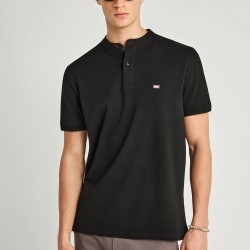 ΜΠΛΟΥΖΑ POLO FUNKY BUDDHA FBM013-003-11 (ΜΑΥΡΟ)