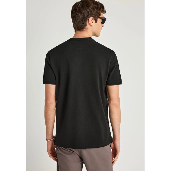 ΜΠΛΟΥΖΑ POLO FUNKY BUDDHA FBM013-003-11 (ΜΑΥΡΟ)