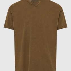 T-SHIRT FUNKY BUDDHA FBM013-004-04 (WOOD)