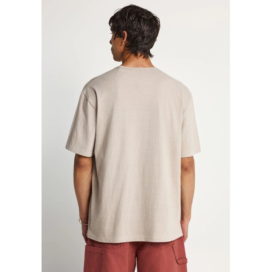 T-SHIRT ΛΙΝΟ FUNKY BUDDHA FBM013-310-04 (FOG)