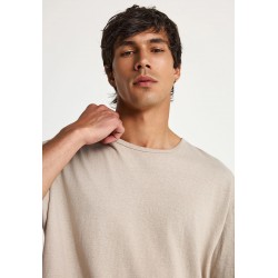 T-SHIRT ΛΙΝΟ FUNKY BUDDHA FBM013-310-04 (FOG)