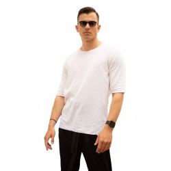 T-SHIRT HUNTER GUY LEASER (ΑΣΠΡΟ)