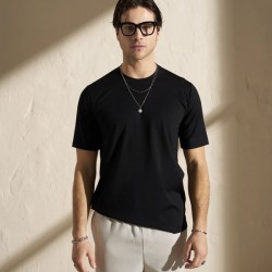 T-SHIRT POSH 3500SS26 (ΜΑΥΡΟ)
