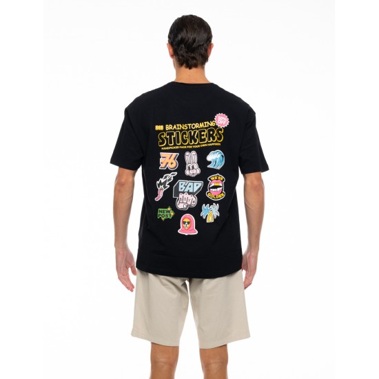 T-SHIRT SPLENDID 53-206-010 (ΜΑΥΡΟ)