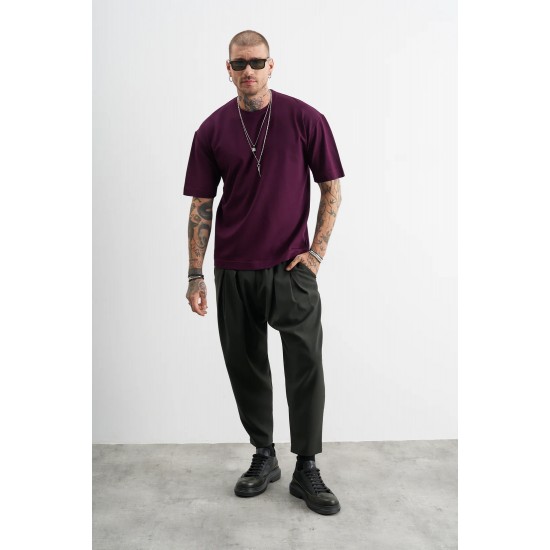 T-SHIRT STEFAN 3503FW26 (ΜΩΒ)