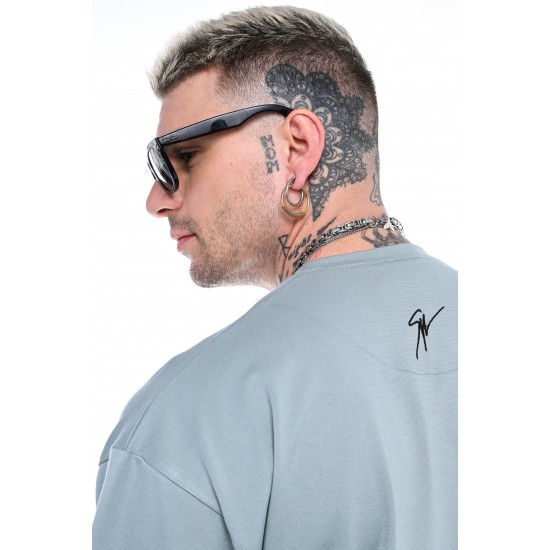 T-SHIRT STEFAN 3505SS26 (AQUA)