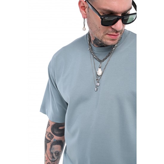 T-SHIRT STEFAN 3505SS26 (AQUA)