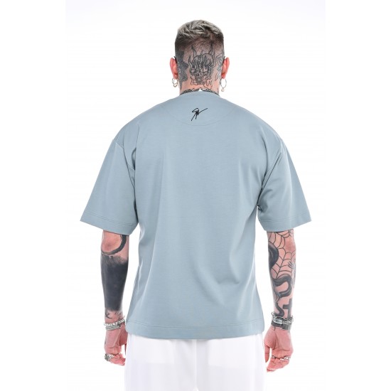 T-SHIRT STEFAN 3505SS26 (AQUA)