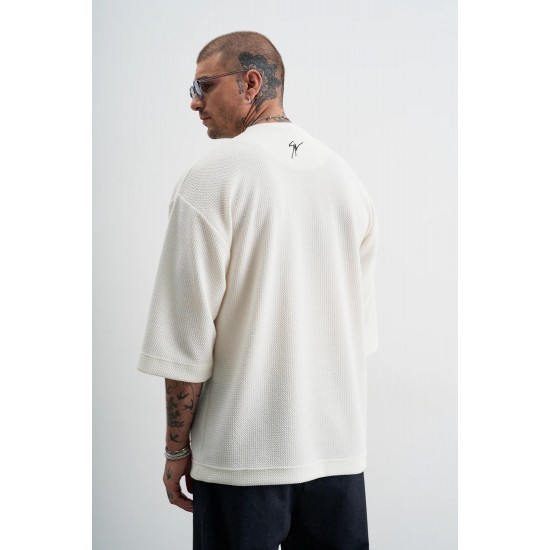 T-SHIRT STEFAN 3510FW26 (ΑΣΠΡΟ)