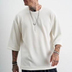 T-SHIRT STEFAN 3510FW26 (ΑΣΠΡΟ)