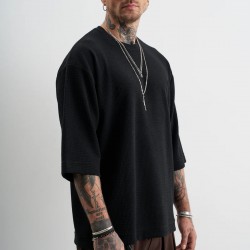 T-SHIRT STEFAN 3510FW26 (ΜΑΥΡΟ)