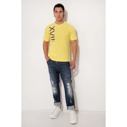 T-SHIRT STEFAN 3517SS22 (ΚΙΤΡΙΝΟ)