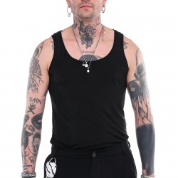 TANK TOP STEFAN 3520SS26 (ΜΑΥΡΟ)