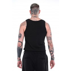 TANK TOP STEFAN 3520SS26 (ΜΑΥΡΟ)