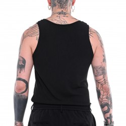 TANK TOP STEFAN 3520SS26 (ΜΑΥΡΟ)