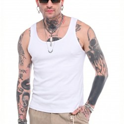 TANK TOP STEFAN 3520SS26 (ΑΣΠΡΟ)