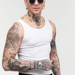 TANK TOP STEFAN 3521SS25 (ΑΣΠΡΟ)