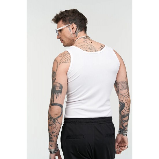 TANK TOP STEFAN 3521SS25 (ΑΣΠΡΟ)