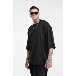 T-SHIRT STEFAN 3525SS25 (ΜΑΥΡΟ)