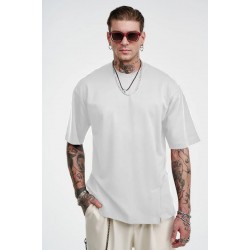 T-SHIRT STEFAN 3525SS25 (ΑΣΠΡΟ)