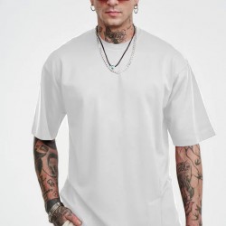 T-SHIRT STEFAN 3525SS25 (ΑΣΠΡΟ)
