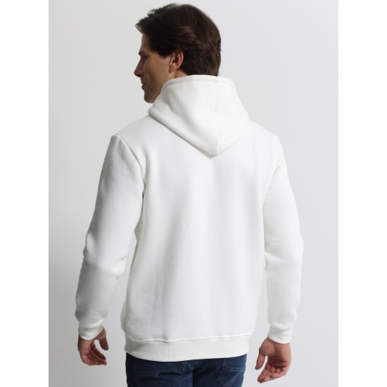 ΜΠΛΟΥΖΑ ΦΟΥΤΕΡ ΜΕ ΚΟΥΚΟΥΛΑ TRESOR 206104 (ΑΣΠΡΟ)