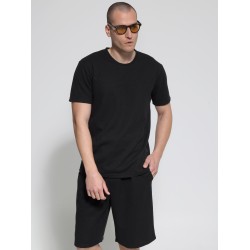 T-SHIRT TRESOR 207018 (ΜΑΥΡΟ)