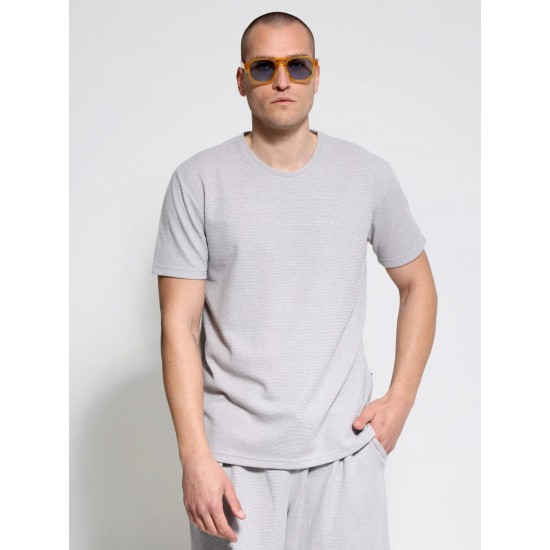 T-SHIRT TRESOR 207018 (ΓΚΡΙ)