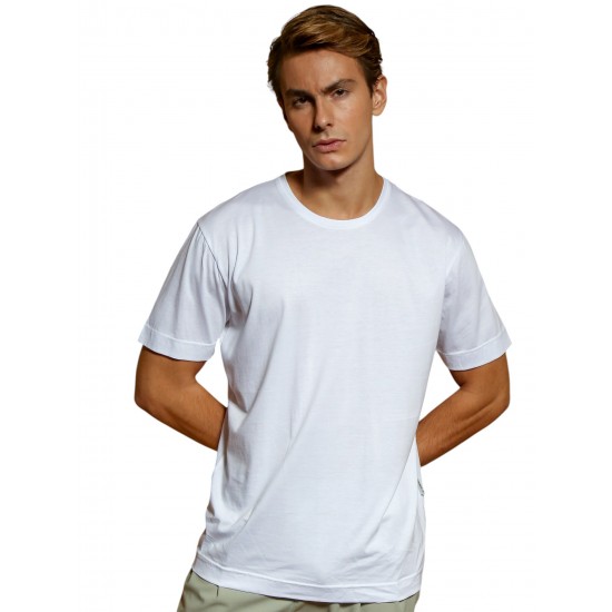 T-SHIRT TRESOR 207064 (ΑΣΠΡΟ)