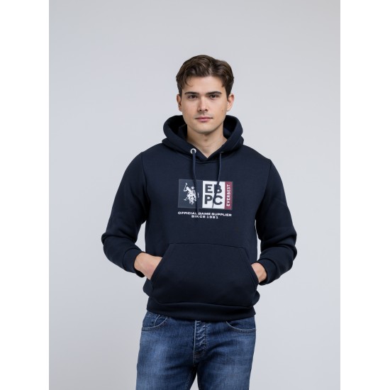 ΜΠΛΟΥΖΑ ΦΟΥΤΕΡ ΜΕ ΚΟΥΚΟΥΛΑ EVERBEST 261-006 (ΜΠΛΕ)