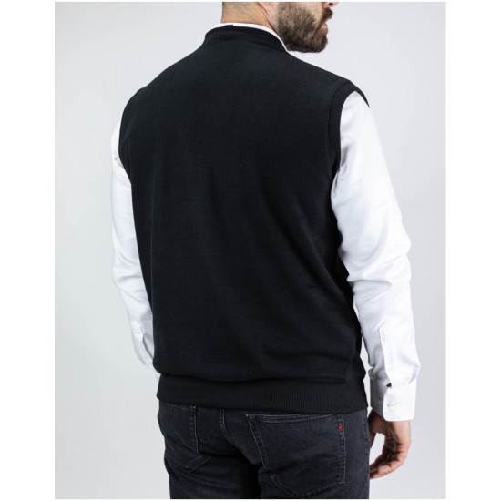 ΜΠΛΟΥΖΑ ΑΜΑΝΙΚΗ ΠΛΕΚΤΗ EVERBEST 261-037 (ΜΑΥΡΟ)