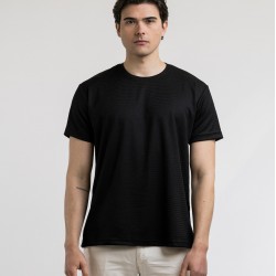 T-SHIRT EVERBRST 262-824 (ΜΑΥΡΟ)