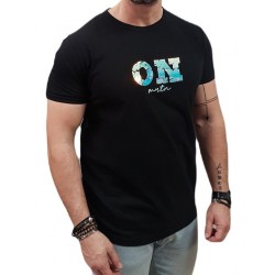 T-SHIRT MARTINI 70965 (ΜΑΥΡΟ)