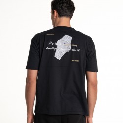 T-SHIRT MARTINI 71095 (ΜΑΥΡΟ)